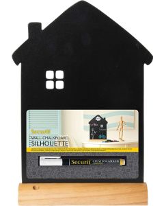 Ardoise de Table - 220 x 350 mm : SECURIT Silhouette : Cuisinier photo