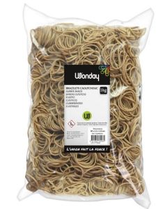 Bracelets caoutchouc - largeur 1,8 mm - 25,5 mm / 40 mm WONDAY 