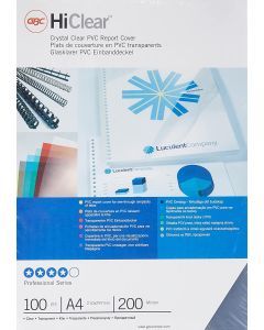 Plat de Couverture transparente pour reliure PAVO 8008568