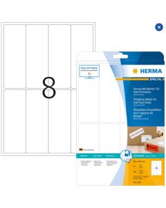 HERMA Étiquettes expédition pour signaux Blanc 50 x 142 mm 8326 utilisation