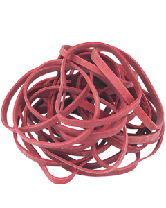 Bracelets élastiques - 150 x 4 mm LAUFER Rondella Paquet de 500 g Image