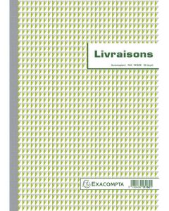 LIVRAISONS 13162E : Carnet autocopiant Dupli - 297 x 210 mm (Exacompta)