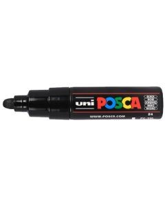 Marqueur peinture Posca PC7M - Noir : UNI-BALL Image