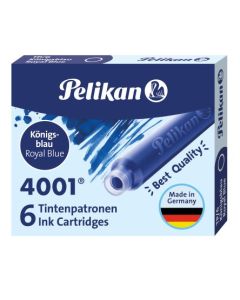 Image Boite de 6 Cartouches d'encre - Bleu royal PELIKAN