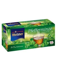 Photo Thé à la menthe poivrée MESSMER Lot de 25 sachets Image