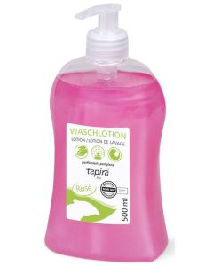 Photo Savon liquide rosé - 500 ml - Flacon distributeur TAPIRA 