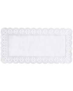 Photo Napperon en papier - Rectangle - 400 x 200 mm - Blanc PAP STAR