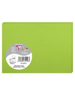 Photo POLLEN Carte Vert menthe 110 x 155 mm C6 1321C Clairefontaine