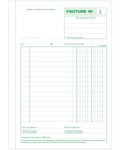 FACTURES  Carnet autocopiant Tripli - 210 x 148 mm 13279E Couverture