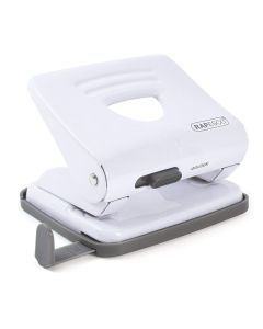 Photo Perforateur 2 trous - 25 feuilles - Blanc : RAPESCO