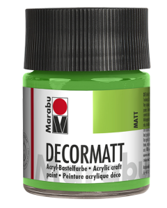 Photo 14010005066 MARABU : Peinture acrylique Decormatt - 50 ml - Vert jaunâtre