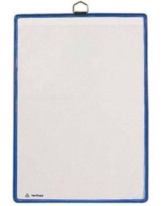 Photo Pochette de protection à suspendre pour document A4 - Bleu : TARIFOLD 154501