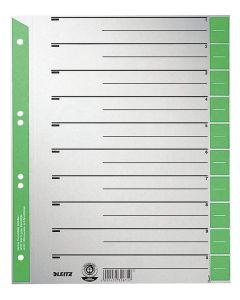 ELBA : Intercalaires en carton - 240 x 300 mm - Bleu 