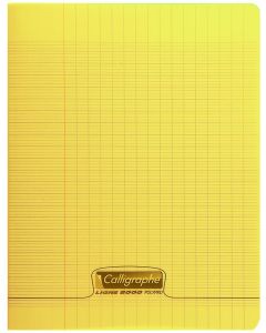 CLAIREFONTAINE 951413C : Cahier Koverbook - POLYPRO - 96 pages à grands carreaux - 170 x 210 mm - vert