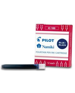 Photo Boite de 12 cartouches d'encre Mini - Bleu Nuit : PILOT Namiki