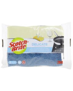 Photo Éponge de nettoyage - Abrasif doux SCOTCH BRITE Délicate 