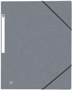 Photo Chemise à élastiques A4 - Gris OXFORD Top File+