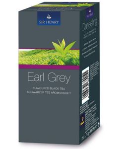 Photo Thé Earl Grey TCHIBO Sir Henry Lot de 25 sachets Image