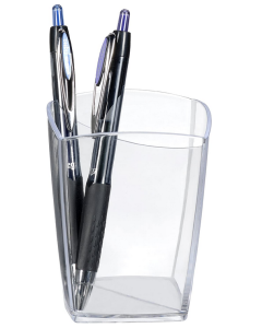 Photo Pot à Crayons 2 compartiments - Transparent : CEP CepPro 530