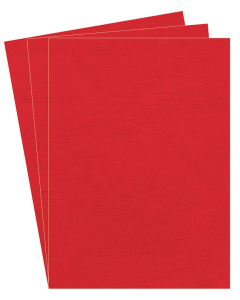 Photo Couverture pour reliure de présentation A4  (FELLOWES 5370305 carton)