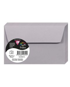 Photo Enveloppe POLLEN Gris Koala Format  90 x 140 mm 55321C