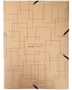 Photo Chemise à élastiques A4 - 3 rabats - Assortiment EXACOMPTA Eterneco Image