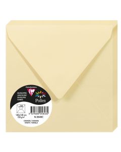Photo Enveloppe POLLEN Chamois Format  140 x 140 mm 5848C