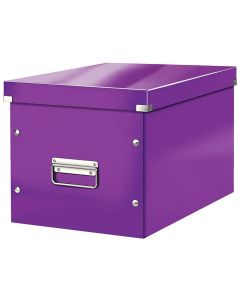 Photo Boite de rangement - 320 x 320 x 310 mm - Violet LEITZ Wow Image