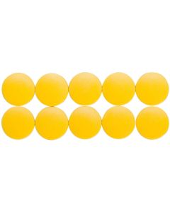 photo Aimants ronds - 20 mm - Jaune : MAUL Lot de 10 