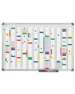 Photo Tableau pour planning annuel perpétuel - 1200 x 900 mm MAUL