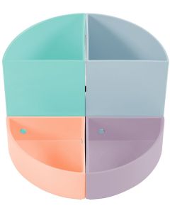 Photo Pot à crayons modulable - Multicolore EXACOMPTA The Quarter Aquarel