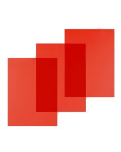 Plat de Couverture transparente pour reliure PAVO 8008568