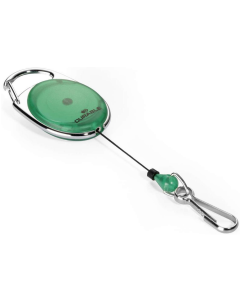 Photo DURABLE : Porte badges avec jojo - Vert transparent