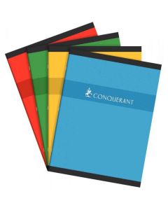 Photo CONQUERANT Cahier Grands Carreaux 240 x 320 mm 96 pages 400026556