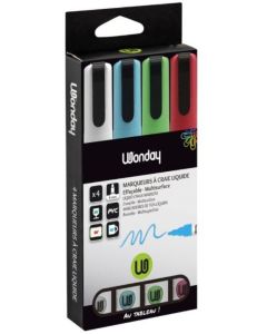 Photo Marqueur à craie liquide - 4 mm - Assortiment WONDAY Classique