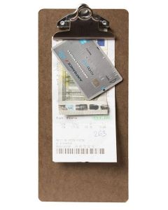 Photo Porte-bloc en bois 115 x 265 mm - Marron SECURIT