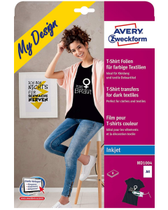 SIGEL  : Lot de 10 films transfert tee shirts - Blanc   IP651