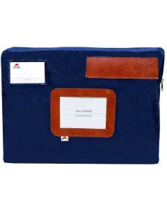 REXEL : Sac à fermeture éclair - A5 - 148 x 210 mm - Bleu 1