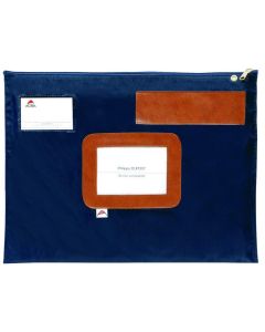 REXEL : Sac à fermeture éclair - A5 - 148 x 210 mm - Bleu 1