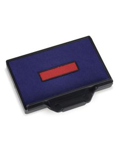 Photo TRODAT : Cassette de rechange pour tampon 6/56/2 - Bleu/Rouge - 51 56321