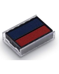 Photo TRODAT : Cassette pour Print Dater 4850L - Bleu/Rouge 4850 à 2 6/4850/2