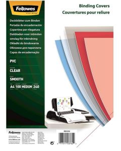 Plat de Couverture transparente pour reliure PAVO 8008568