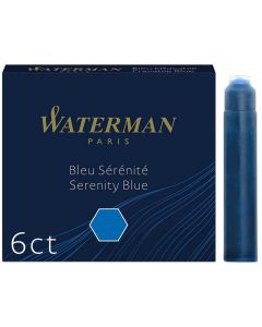 WATERMAN : Boite de cartouches d'encre - Bleu S0110950