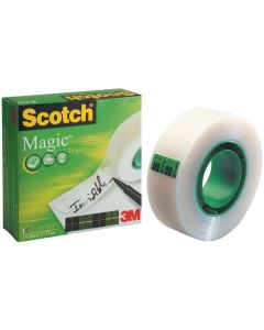 Ruban adhésif Magic 810 - 12 mm x 33 m : SCOTCH Visuel