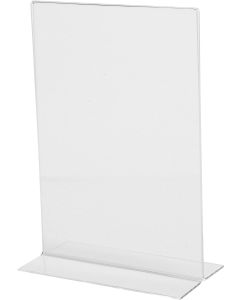 SIGEL : Présentoir de table droit - A5 portrait