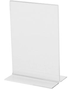 SIGEL : Présentoir de table droit - A6 portrait