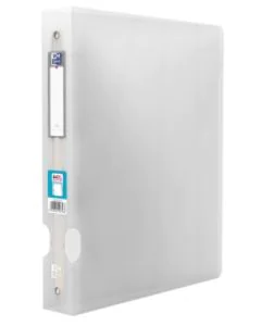 Classeur souple 4 anneaux - Dos de 40 mm - Incolore : OXFORD Hawaï Visuel