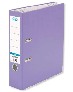 Classeur à levier - Dos 80 mm - Violet ELBA Smart Pro