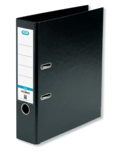 Classeur à levier en PP - Dos 80 mm - Noir : ELBA Smart Pro+ Image
