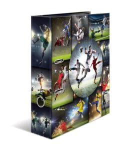 Classeur à levier - Dos de 70 mm - Football : HERMA image